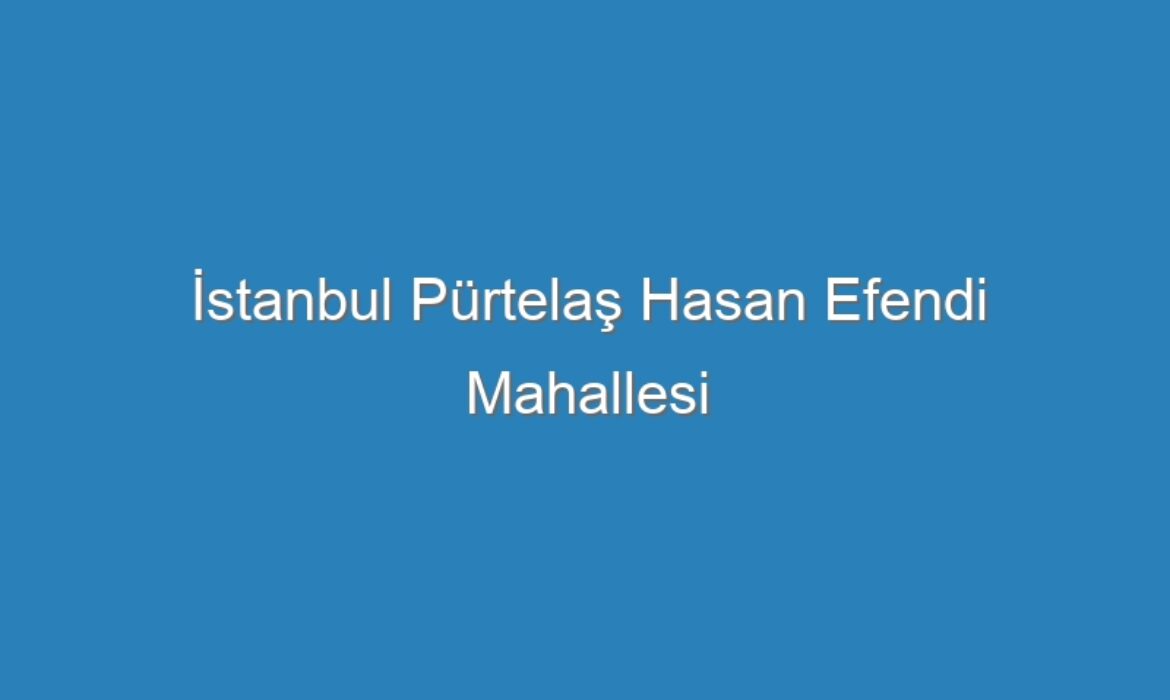 İstanbul Pürtelaş Hasan Efendi Mahallesi Kompresör Servisi
